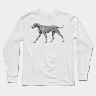 Great Dane Blue Long Sleeve T-Shirt